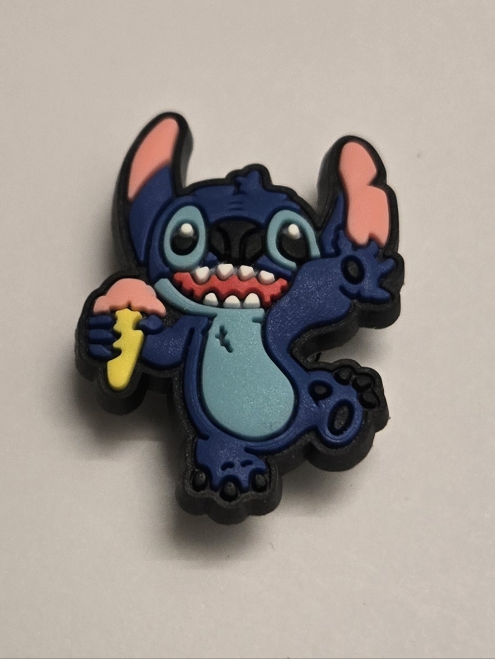 3/$10 Cute Ice Cream Stitch Croc Charm Jibbitz Disney Alien